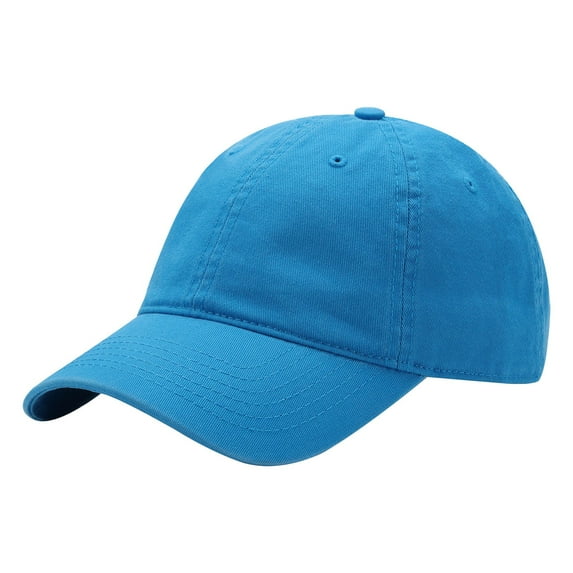 LIIPEE Girls Boys Baseball Hats Summer Trendy Versatile Solid Color Wide Brim Visor Cap Protection Caps Girls Leisure Beach Sunscreen Sunshade Hat,Sky Blue,One Size