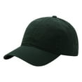 thumbnail image 1 of LIIPEE Girls Boys Baseball Hats Summer Trendy Versatile Solid Color Wide Brim Visor Cap Protection Caps Kids Stylish Beach Sunscreen Sunshade Hat,Dark Green,One Size, 1 of 3