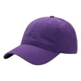 thumbnail image 1 of LIIPEE Girls Boys Baseball Hats Summer Trendy Versatile Solid Color Wide Brim Visor Cap Protection Caps Kids Stylish Beach Sunscreen Sunshade Hat,Purple,One Size, 1 of 4