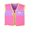 thumbnail image 1 of LIIPEE Girls Boys Life Vest Summer Showy Coast Guard Approved Life Vest For Pool Beach Waters Ports Toddler Leisure Inflatable Life Vest,Hot Pink,5-7 Years, 1 of 6