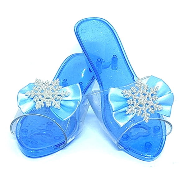 LIIPEE Girls Boys Sandals Mesh Flower Bowknot Open Toe Non- High Heels Shoes Kids Comfort Beach Sandal,Bu2,One Size