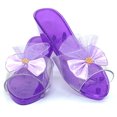 thumbnail image 1 of LIIPEE Girls Boys Sandals Mesh Flower Bowknot Open Toe Non- High Heels Shoes Kids Stylish Birthday Sandal,Pp1,One Size, 1 of 3
