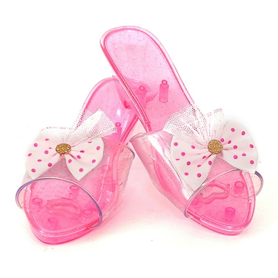 LIIPEE Girls Boys Sandals Mesh Flower Bowknot Open Toe Non- High Heels Shoes Toddler Leisure Vacation Sandal,Pk1,One Size