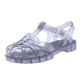 thumbnail image 1 of LIIPEE Girls Boys Sandals Summer Fashion Closed Toe Non- Soft Sole Jelly Shoes Child Leisure School Sandal,Purple,3.5-4 Years, 1 of 5