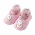 thumbnail image 1 of LIIPEE Girls Boys Sneakers Summer Comfortable Mesh Closed Toe Non- Soft Sole First Walking Shoes Kids Breathable Beach Sneaker,Pink2,0-10 Months, 1 of 7