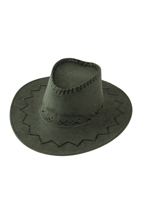 Girls Boys Sun Cap Spring Summer Fashion Wide Brim Protection Themed Parties Dress Up Cowboy Bucket Hat Baby Lovely Sunscreen Sunshade Hats,Army Green,One Size
