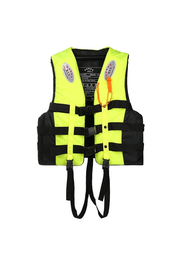 Girls Boys Swimwear V Neck Sleeveless Coast Guard Approved Life Vest Swimsuit Child Stylish Beach Pool Party Buoyancy Life Vest,Green,9-10 Years