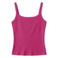 thumbnail image 1 of LIIPEE Girls Tank Tops Casual Summer Ribbed Stretch Sleeveless Solid Color Fashion Spaghetti Strap Camisole Kids Slim Fit Basic Cute Comfortable Breathable Soft Daily Vest,9-10 Years, 1 of 4