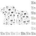 thumbnail image 1 of LIIPEE Halloween Graphic Pajamas For Boys Short Sleeve Tees And Shorts Pajama Set 2 Piece Kids Comfortable Cute Everyday Sleepwear,2-3 Years, 1 of 4