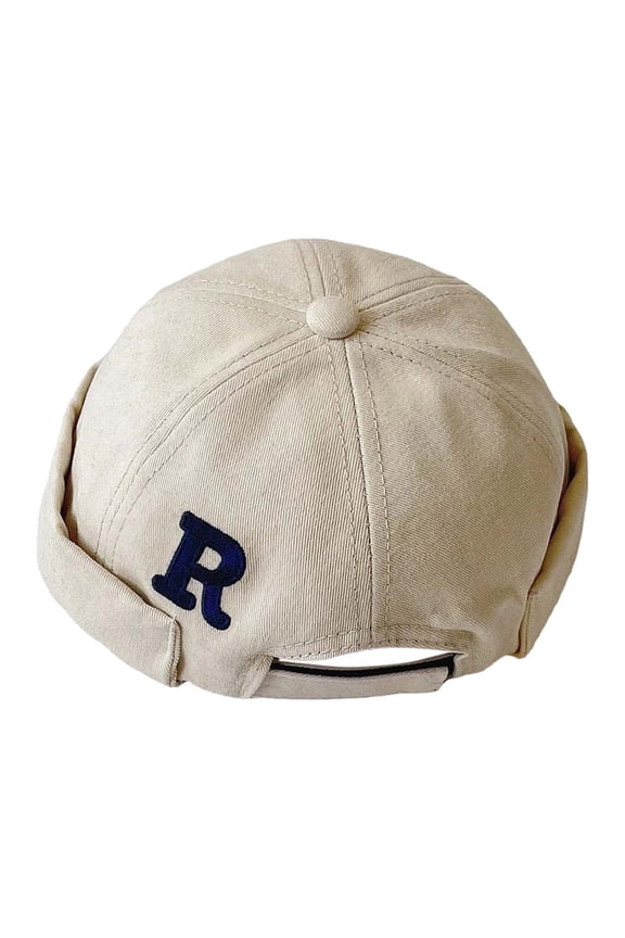 Kids Hats Casual Letter Printed Children Hats Girls Boys Spring Autumn Melon Caps Fashion Comfortable Breathable Soft Cute Daily Hats,Beige,One Size