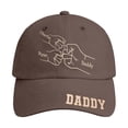thumbnail image 1 of LIIPEE Man Baseball Cap Casual Father's Day Letter Graphic Printed Unique Handmade Customizable Hats Male Celebration Fashion Comfortable Breathable Daily Hats,Coffee,One Size, 1 of 3