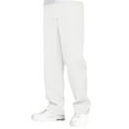 thumbnail image 1 of LIIPEE Mens Casual Pants Spring Summer Fashion Solid Color Stretch Elastic Waist Drawstring Wide Leg Pants With Pockets Male Casual Basketball Golf Gym Pants,White,XXL, 1 of 6