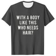 thumbnail image 1 of LIIPEE Mens T-Shirts Father's Day Gifts Summer Casual Letter Printed Crew Neck Set-In Short Sleeve Pullover Male Relaxed Fit Versatile Funny Comfortable Breathable Soft Daily Fashion Tee Tops,S, 1 of 2