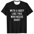thumbnail image 1 of LIIPEE Mens T-Shirts Father's Day Gifts Summer Casual Letter Printed Crew Neck Set-In Short Sleeve Pullover Male Relaxed Fit Versatile Funny Comfortable Breathable Soft Daily Fashion Tee Tops,L, 1 of 2