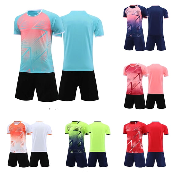 LIIPEE Summer Outfits For Boys Athleisure Graphic Short Sleeve Tees Solid Color Shorts 2 Piece Set Kids Quick Drying Breathable Sports Training Outfit Sets,3-4 Years