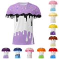 thumbnail image 1 of LIIPEE Summer Short Sleeve Tees For Men Ice Cream Print Crew Neck Casual T Shirts Male Comfortable Breathable Versatile Tshirt,XXXL, 1 of 4