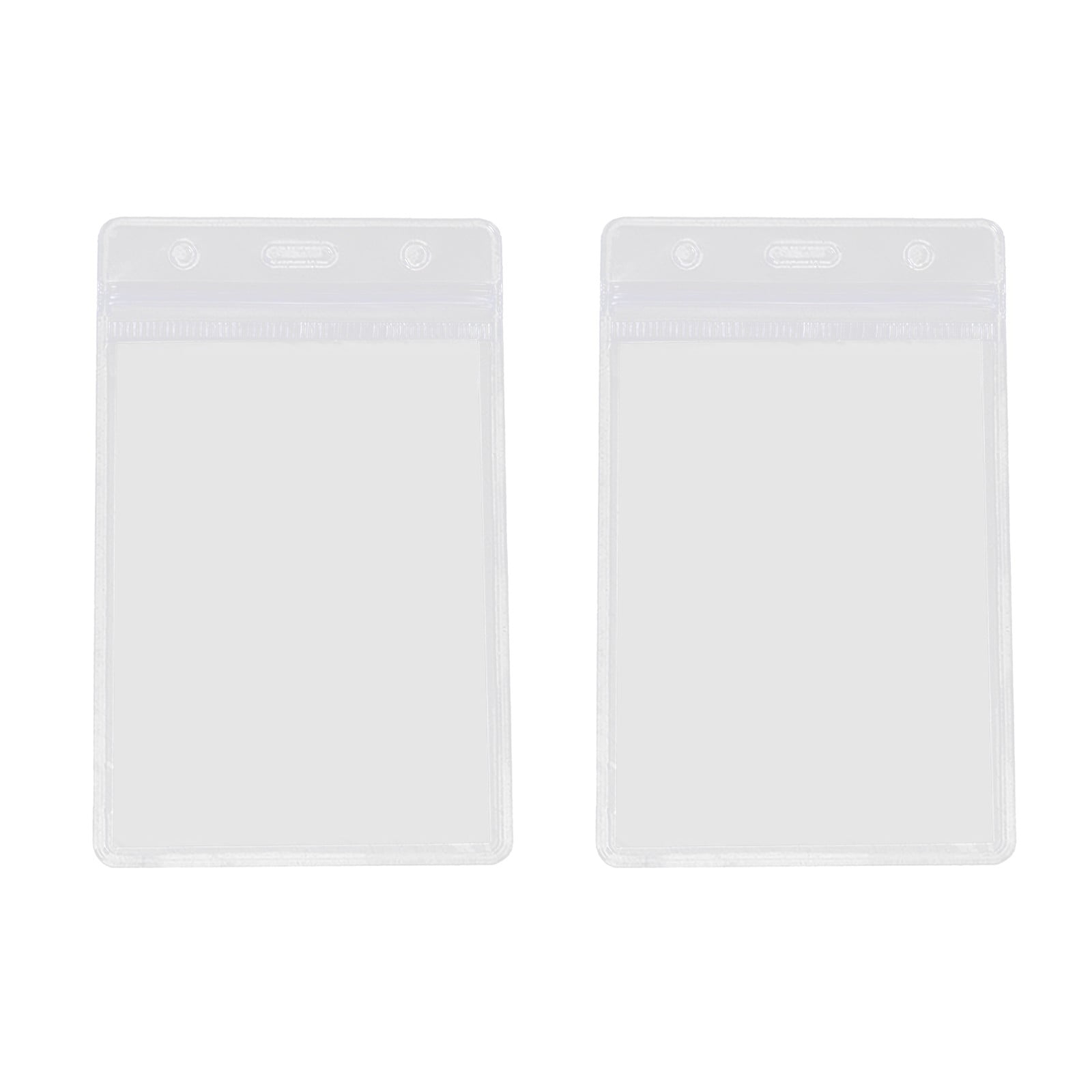 LIJCC 2pc Health Card Card Protective Case PVC Soft Card Case for