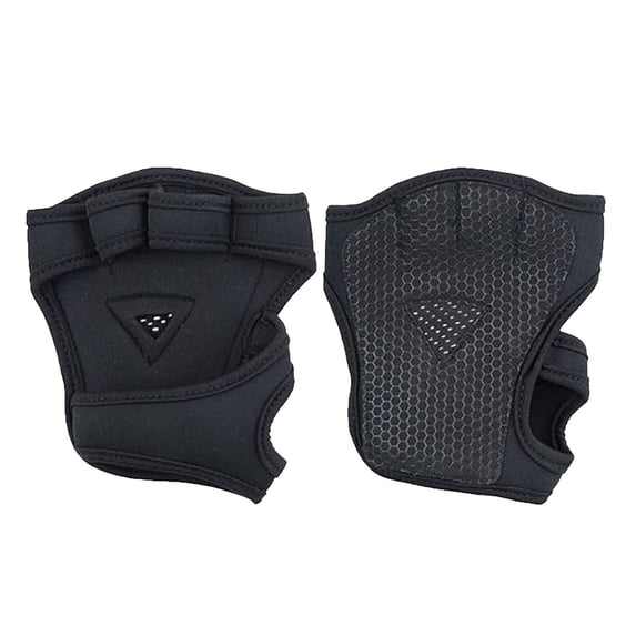 LIJCC Anti Slip and Proof Fitness Gloves Anti Slip Four Finger Workout Glove Weight Training Gloves Gym Gloves Weight Lifting Gloves for Men Women Gloves