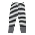 thumbnail image 1 of LIJCC Baby Girls Home Wear Leggings Infant New-Born Boys Cotton Striped Bottom Pants Casual Ribbed Ankle Cuff Trousers Knitted Tights Soft Roomy Fit Pull On Bottoms, 1 of 5