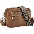 thumbnail image 1 of LIJCC Crossbody Bag Cross Body Bag for Woman Trendy Vegan Leather with Adjustable Shoulder Strap Langrents Purses Lang Rents Multi Pocket Shoulder Bag, 1 of 9