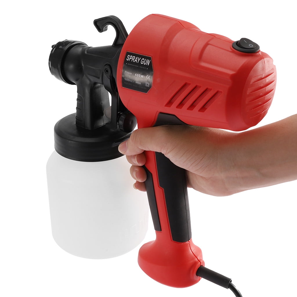 LIJCC Electric spray paint gun US standard red Paint Electric Sprayer Gu-n Painting Home Spray HandHeld Painter Tools & Home Improvement