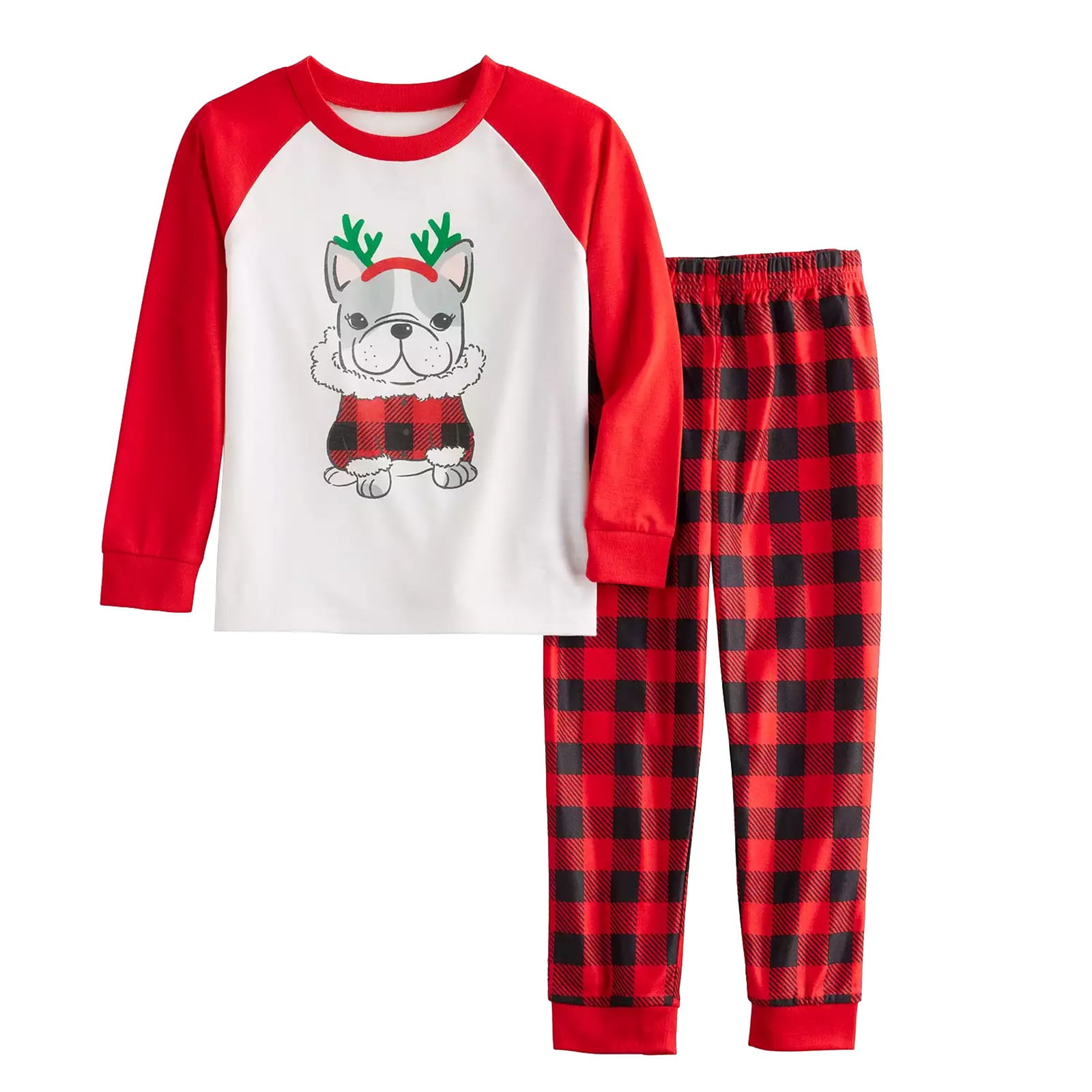 LIJCC Family Christmas Pajamas Matching Sets Christmas Themed Dog Print Parent Child Outfit Baby Style Matching Family Christmas Pajamas Walmart