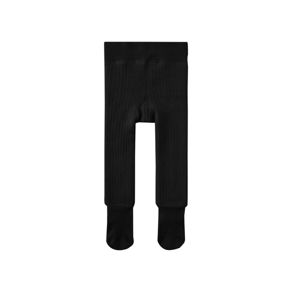 LIJCC Girls Fleece Lined Soft Stretchy Footless Leggings Cable Knit Tights Thermal Winter Warm Footed Thicken Tights Soft Stretch Solid Color Bottom Pants for Kids