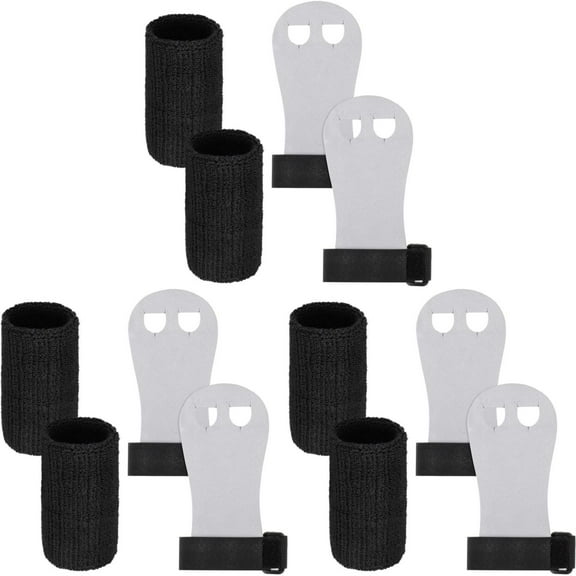 LIJCC Gymnastics Wristbands Grips Wristbands Sets for Girls Youth Kids Gymnastic Hand Grips Gymnastic Bar and Wrist Support Sports Accessories for Kids Workout and Exercise