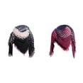 thumbnail image 1 of LIJCC Ladies Plaid Scarf Triangle Scarf Women Fall Winter Scarf Classic Tassel Plaid Scarf Warm Soft Chunky Large Blanket Wrap Shawl Scarves, 1 of 4