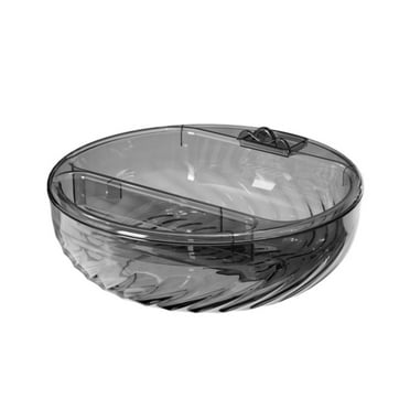 LIJCC Lazy Melon Fruit Plate Snack Bowl | Snack Containers | Fruit Plate Living Room Snacks Organizer Double Layer Snack & Fruit Bowl Snacks Food Holder Phone Stand Nut & Snacks Dish for Home Use