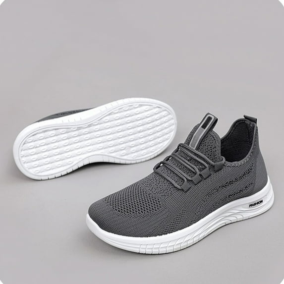 LIJCC Men Ultra Light Tennis Gym Workout Training Shoes Wide Toe Box Shoes Extra Wide Width Sneakers Air Cushion Road Running Shoes Breathable Walking Shoes