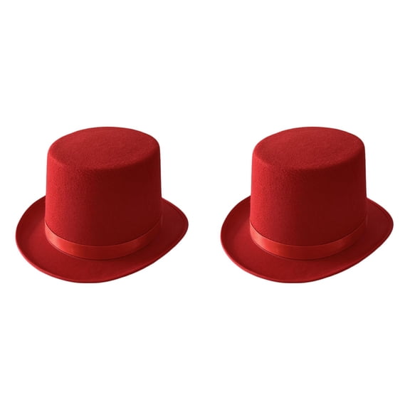 LIJCC Men and Women Funny Party Hats Top Hat for Adults Dress Up Hats Unisex Adult Party Caps Outdoor Party Solid Color Hat