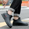 thumbnail image 1 of LIJCC Non Slip Work Shoes Water & Oil Resistant Food Service Shoes Men Slip-On Chef Footwear for Restaurant Hospital Fishing Boot Comfortable Garden Work Boating Camping Shoes, 1 of 5