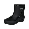 thumbnail image 1 of LIJCC Outdoor Work Booties Rain Boots Water Proof Boots Rubber Garden Shoes Anti-Slipping Rainboots for Ladies with Comfort Insole Lightweight Short Rain Shoes, 1 of 5