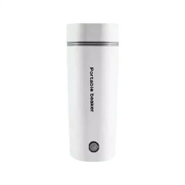 LIJCC Portable Water Boiling Cup,350Ml Travel Electric Kettle Small Stainless Steel Portable Electric Kettle for Boiling Water Travel Tea Kettle Automatic Shut Off Water Boiler One Cup
