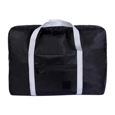 LIJCC Single Shoulder Foldable Airplane Bag, Foldable Travel Luggage Carry on Shoulder Duffle Bag Lightweight Sport Tote