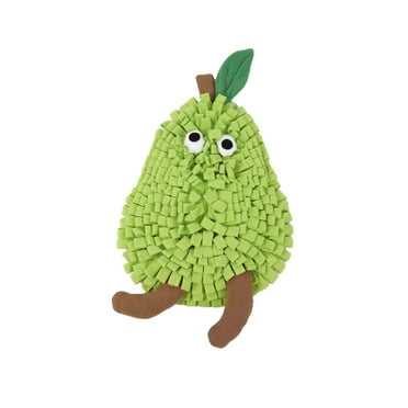 LIJCC Smell Pad, Snuffle Mat for Dogs Fruit Shape Pet Sniffing Mat Enrichment Pet Foraging Mat for Smell Training and Slow Eating Dog Mental Stimulation Toys Stress for Feeding 1xCarpets