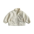 thumbnail image 1 of LIJCC Toddler Baby Girls Boys Lightweight Jacket Zip Up Casual Jacket Outerwear Waterproof Sun Protection Outwear Breathable Coat(Beige,12-18 Months), 1 of 9