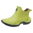 thumbnail image 1 of LIJCC Unisex Rain Boots Water Shoes Couples' Same Style Low Top Rubber Shoes Casual Fashion Outdoor Work Fishing Car Wash Kitchen Non Slip Overshoes Rain Boots, 1 of 5