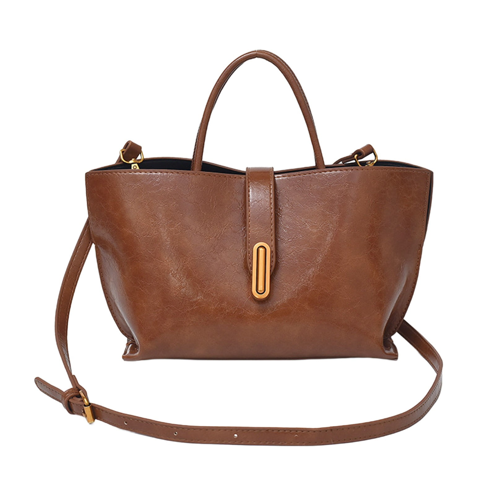 Women's Top Handle Bag PU Leather Going out Office & Career Zipper Solid Color