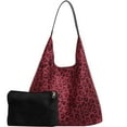 thumbnail image 1 of LIJCC Women Leopard Tote Bag Cheetah Purse Brown Vintage Hobo Bag Shoulder Bag Large Capacity Work Tote Bag Fasion Shopper Bag Office Travel, 1 of 4