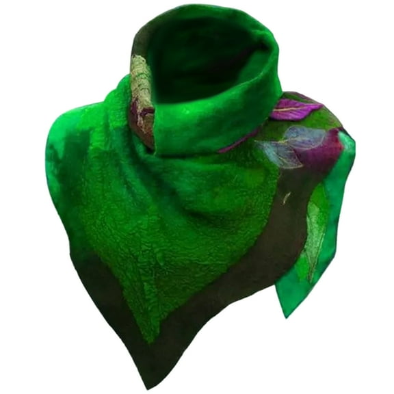 LIJCC Women'S Irregular Neck Scarf Scarve Tassel Folk-Custom Women Travel Wrap Scarf Lady Shawl Print Scarf Knitted Scarf