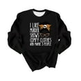 thumbnail image 1 of LIJCC Women'S Long Sleeve Letter Print Top Funny Shirts Vintage Halloween Graphic Tees for Women Novelty Gifts for Friends Best Friend Tshirts Fall Top, 1 of 5