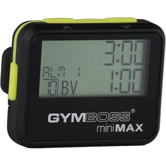 LIKAFU miniMAX Interval Timer & Stopwatch for HIIT, Tabata, Boxing - 20 Programs, 25 Intervals