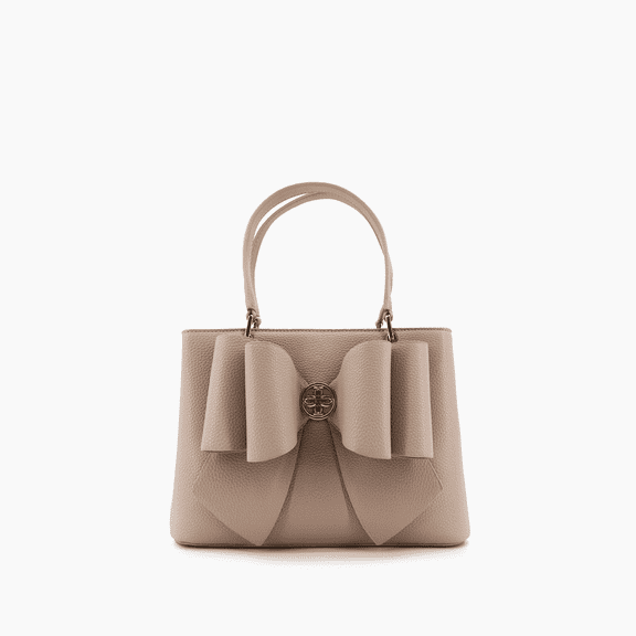 LIKE DREAMS Jesse Fall Bow Vegan Crossbody Bag - Beige