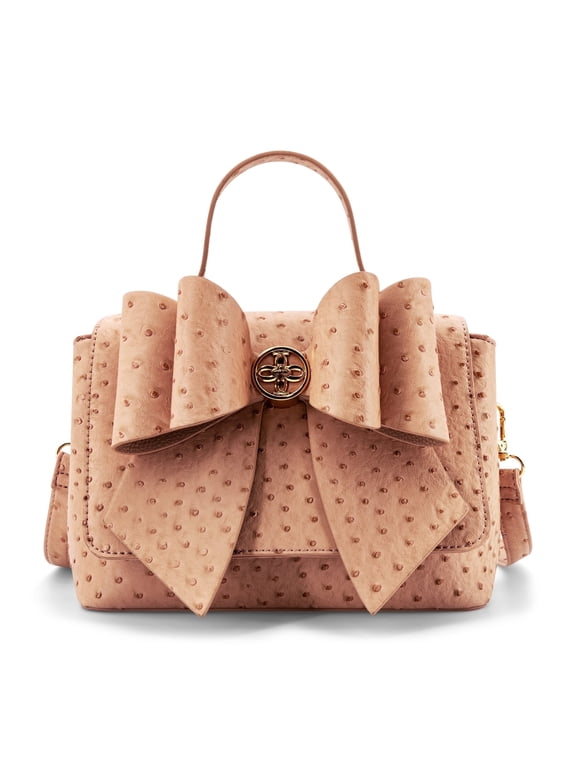 Linda Bow Crossbody Bag, Blush