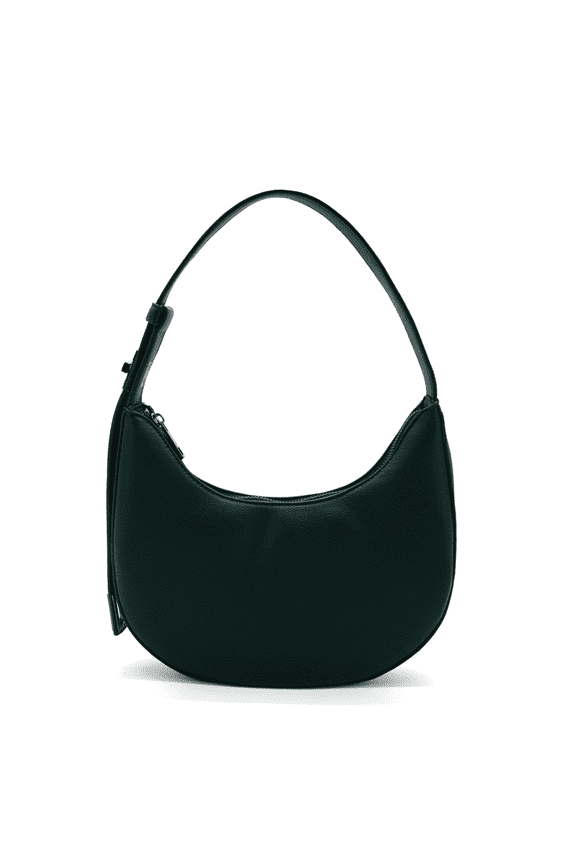 Women's Vegan Leather Adjustable Lock Zarina Shoulder Bag, Forest Green