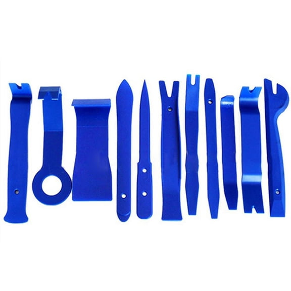 LIKEM 11PC Plastic Pry Tool Kit Car Radio Door Body Clip Panel Trim Dash Audio Removal