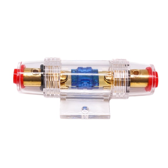 LIKEM 1Pcs 60A Fuse-Holder Block For Car Speaker Subwoofer 12V Fuse Holder