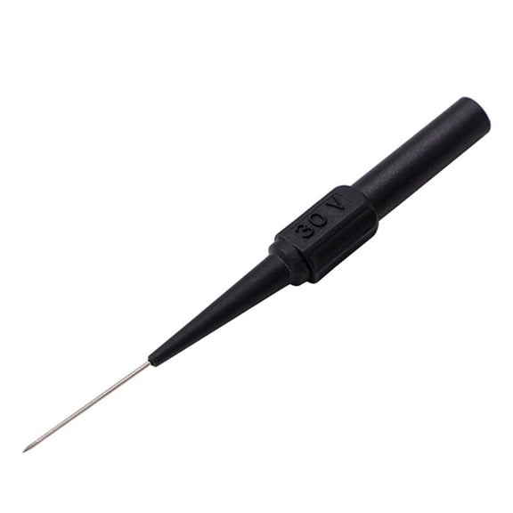 LIKEM 30V Diagnostic Tools Multimeter Test Extention Back Piercing Needle Tip Probes, 1Pcs Black